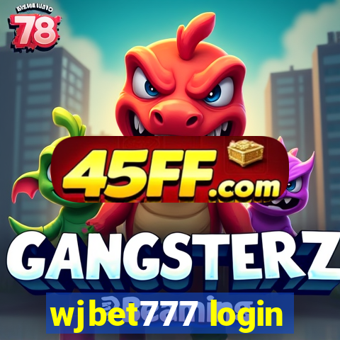 wjbet777 login